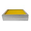 TIANIUSEEN 6 PCs Screen Frame Aluminum Pre-Stretched Silk Screen Printing Frame 12 * 16 inch for Screen Printing with 230 Mesh 100T Yellow view 2