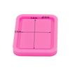 Shiny Mini Rectangle Backed Shaker Resin Silicone Mold for Photo Backed Shaker Picture, DIY Jewelry Keychain Crafts view 2