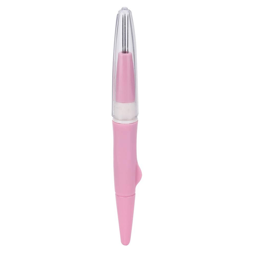 Felting Needle Tool with 3 Needles, Needle Felting, Pen Style Needle Felting Tool, Wool Felt Needle Tools, Felting Starter for DIY Patchwork & Craft, (Pink), Needle Felting, Felting Needle to