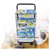XLTFUC Art Drying Rack, Floor-Standing Drawing Board Bracket, Watercolor Painting Display Board Rack with Pulleys (Size : 20 Layers) view 1
