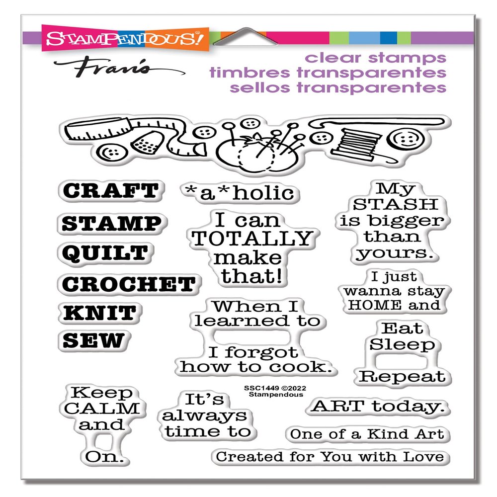 Craftaholic Perfectly Clear Stamps