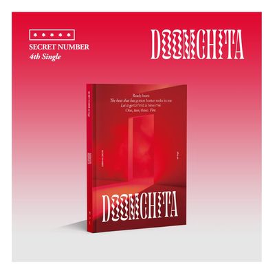 DREAMUS SECRET NUMBER - DOOMCHITA (4th Single Album) CD+Photobook+Polaroid +Message Card +Photocard +Folding Poster+Folded Poster, 120 x 120 x 10 mm