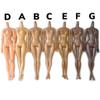 DIY OOAK Replacement Doll Body E Jointed Articulated 2ct Doll Making Caramel (E) view 3