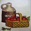 Embroidery Kit Cider Designed by Connie Blyler view 1