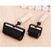EXCEART Rubber Roller with Wooden Handle Ink Roller for Smooth Printing Stamping and Scrapbooking Easy to Clean for Inking Blocks and Carved Surfaces view 4