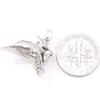 DINOSAUR Charm Pendant STERLING SILVER PTERODACTYL charm 925 3D .925 Jewelry Making For You view 2