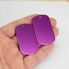 StayMax Anodized Aluminum Engraving Blank Tags Stamping Blanks 50 Pack (Purple) view 4
