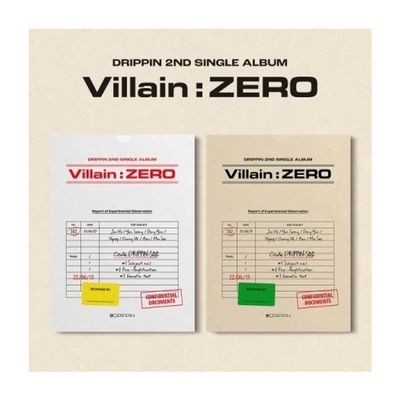 DREAMUS DRIPPIN Villain : ZERO 2nd Single Album Contents+Poster+Tracking Sealed (Random)