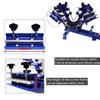 HayWHNKN 4 Color 1 Station Screen Printing Machine Micro-Adjust T-Shirt Silk Screen Printing Machine More Precious view 4