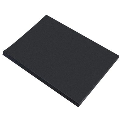 TOYANDONA 100pcs Black Thickened Kraft Paper for Projects Smooth Drawing and Painting Paper for Scrapbooking and Boys and Girls Artwork