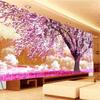 Instarry 5D DIY Diamond Painting Large Size Full Drill Cherry Tree Crystal Embroidery Home Office Decor 47.2x19.7 inch view 1