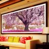 Instarry 5D DIY Diamond Painting Large Size Full Drill Cherry Tree Crystal Embroidery Home Office Decor 47.2x19.7 inch view 3