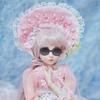 Kisangel Miniature Doll Glasses Accessories Lightweight DIY Doll Dressing Glasses Toys Portable 1.45X1.37 Inch for Kids Crafting & Making view 4