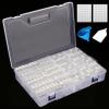 MANCHAP 120 Grids Diamond Storage Containers, Art Craft Beads Organizer Box for Beads, Rhinestones, Painting view 1