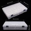 MANCHAP 120 Grids Diamond Storage Containers, Art Craft Beads Organizer Box for Beads, Rhinestones, Painting view 2