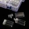 MANCHAP 120 Grids Diamond Storage Containers, Art Craft Beads Organizer Box for Beads, Rhinestones, Painting view 3