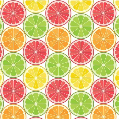 Sanbao Studio Underglaze Transfers, Ceramic Decals - Citrus Slices (19 x 13 inch)