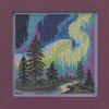 Mill Hill Aurora Borealis Beaded Counted Cross Stitch Kit Buttons & Beads 2022 Winter Series MH142231 view 2