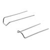 Floral U-Pins LUORNG 100pcs 1.69" Stainless Steel Plant Greening Floral U-Pins for Styrofoam, Straw Wreaths, Holiday Arrangements Jewelry Display Pins Dressmaker Pins Quilt Applique Needles view 4