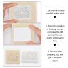 CRASPIRE Soap Stamp Handmade Bird Soap Stamp White Resin Soap Embossing Stamp for Clay Biscuits Gummies Arts Crafts Making Projects DIY Gift view 3