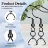 Earring Hooks 50PCS/25Pairs, Stainless Steel Ear Wires Fish Hooks, Hypo-allergenic Jewelry Findings Parts for DIY Jewelry Making view 3