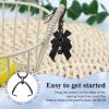 Earring Hooks 50PCS/25Pairs, Stainless Steel Ear Wires Fish Hooks, Hypo-allergenic Jewelry Findings Parts for DIY Jewelry Making view 4