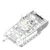 Trumpeter 07181 Russian T-14 Armata MBT - Scale 1/72 - Plastic Mounting Box view 1