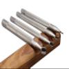 Leather Stamping Tool Beveling Undercut Beveler Stamps 304 Stainless Steel Carving DIY LeatherCrafts Tools (S, 1pc) view 4