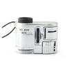 Lab Microscope Slides Handheld Mini Pocket Microscope Magnifier LED Illuminated Jewelry Loupe Microscope Parts view 1