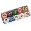 Asmoothread 30 Balls Size 8 Lace Cotton Thread Set - 43 Yards Each, 5 Grams, 100% Mercerized Cotton view 2