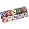 Asmoothread 30 Balls Size 8 Lace Cotton Thread Set - 43 Yards Each, 5 Grams, 100% Mercerized Cotton view 3