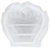 Hand Shape Silicone Gum Mildew, Gum, Hands Shape Tray Mildew Dish, for Jewelry Storage, Candle Holder, Personally Constructed Home Decoration Crafts, Gum, Hand Shape Silicone Gum Mildew, Hands Slarge view 1