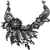 4 Pcs Neckline Embroidered Patches Neck Floral Fake Collar Trim Clothes Sewing Applique view 2