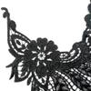 4 Pcs Neckline Embroidered Patches Neck Floral Fake Collar Trim Clothes Sewing Applique view 3
