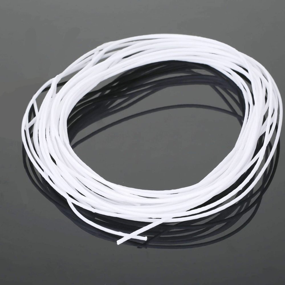 10 Yard White Long Wax Candle Wick Flat Braided Cotton Core for DIY Oil Lamps Craft Candle Making Supplies