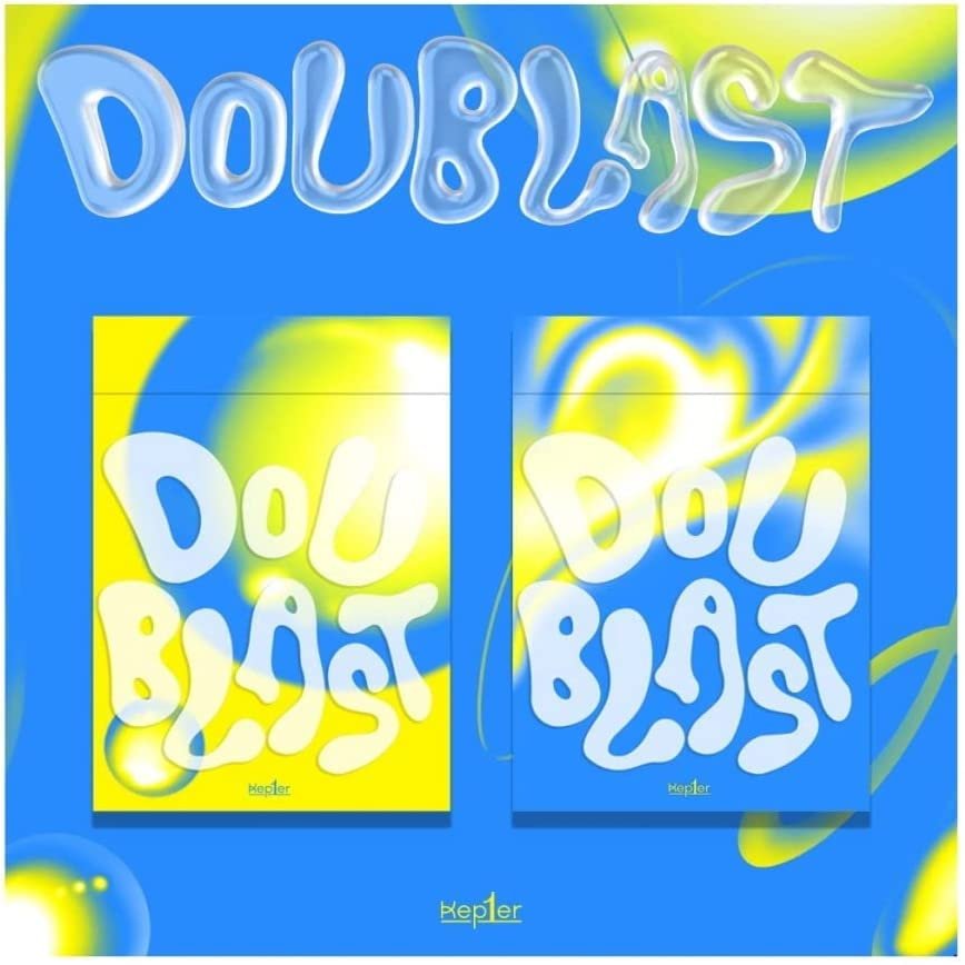 Dreamus Kep1er - DOUBLAST [Random ver.] (2nd Mini Album) One Radnom Album+Pre Order Limited Benefits+Culturekorean Gift(Decorative Stickers,Photocards)