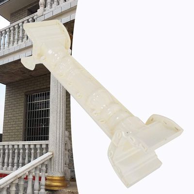 Cement Railing Moulds, 35.04'' Balustrades Mold Front Rear Moulds DIY Column Balcony Fence Balustrade Mold for Concrete Plaster Cement PVC Plastic Casting Garden