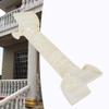 Cement Railing Moulds, 35.04'' Balustrades Mold Front Rear Moulds DIY Column Balcony Fence Balustrade Mold for Concrete Plaster Cement PVC Plastic Casting Garden view 1