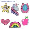 Breyer Paint and Wear Enamel Pins Set W4240, Multicolor view 3