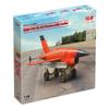 ICM 48401 - Plastic Military Plane BQM-34A (Q-2C) Firebee with Trailer. Airplane Model - Scale 1:48 view 1