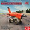 ICM 48401 - Plastic Military Plane BQM-34A (Q-2C) Firebee with Trailer. Airplane Model - Scale 1:48 view 2