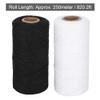 Embroidery Machine Thread Kit, 2Pcs 8/4 Warp Thread for Weaving, Multi Purpose Cotton Thread for Embroidery Machines Sewing Leather Craft DIY, 820.2ft view 4