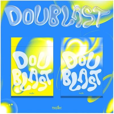 DREAMUS Kep1er DOUBLAST 2nd Mini Album Contents+Poster+Tracking Sealed (B1UE BLAST Version)