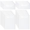 20 Pack Transparent Plastic Storage Bags for Die and Stamps 2 Size PVC Clear Envelope Pockets Holder Scrapbooking Storage Cutting Dies Stencil Organizer Holder Album Embossing Crafts Card Making view 1