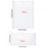 20 Pack Transparent Plastic Storage Bags for Die and Stamps 2 Size PVC Clear Envelope Pockets Holder Scrapbooking Storage Cutting Dies Stencil Organizer Holder Album Embossing Crafts Card Making view 2