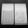 20 Pack Transparent Plastic Storage Bags for Die and Stamps 2 Size PVC Clear Envelope Pockets Holder Scrapbooking Storage Cutting Dies Stencil Organizer Holder Album Embossing Crafts Card Making view 3