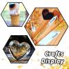 HTVRONT Gold Glitter for Crafts - 100g Holographic Chunky Glitter for Resin, Iridescent Glitter for Nail, Decor, Art view 4