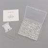 Cherry Tree Collection | 100PCS 8mm Clear Quartz Gemstone Round Beads for Jewelry Making | Includes Storage Box, Elastic String, and Needles view 2