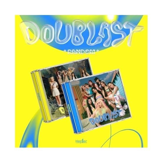 DREAMUS Kep1er DOUBLAST 2nd Mini Album Jewel Version Contents+Poster+Tracking Sealed (SET(LEMON+B1UE))