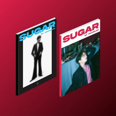 YOUNGJAE GOT7-2nd Mini Album Sugar CD (Black+Red ver. SET)